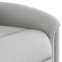 Sillón reclinable de tela gris nube en Sillones | Comprar online en Foru.es