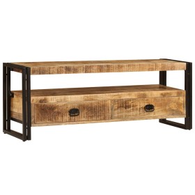 Mueble para TV madera maciza de mango 120x35x45 cm de vidaXL, Muebles TV - Ref: Foro24-247402, Precio: 206,96 €, Descuento: %