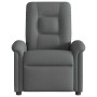 Sillón reclinable de masaje de tela gris oscuro en Sillones | Comprar online en Foru.es