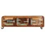 Mueble para la TV madera maciza reciclada 120x30x37 cm de vidaXL, Muebles TV - Ref: Foro24-247513, Precio: 238,89 €, Descuent...