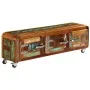 Mueble para la TV madera maciza reciclada 120x30x37 cm de vidaXL, Muebles TV - Ref: Foro24-247513, Precio: 238,89 €, Descuent...