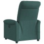Sillón de masaje reclinable de tela verde oscuro en Sillones | Comprar online en Foru.es