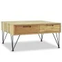 Solid teak coffee table 80x80x40 cm by vidaXL, Coffee table - Ref: Foro24-244574, Price: 237,24 €, Discount: %