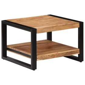 Mesa de centro de madera maciza de acacia 60x60x40 cm de vidaXL, Mesas de centro - Ref: Foro24-247586, Precio: 123,49 €, Desc...