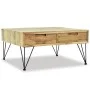 Solid teak coffee table 80x80x40 cm by vidaXL, Coffee table - Ref: Foro24-244574, Price: 237,24 €, Discount: %