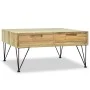 Solid teak coffee table 80x80x40 cm by vidaXL, Coffee table - Ref: Foro24-244574, Price: 237,24 €, Discount: %