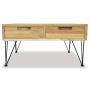 Mesa de centro de teca maciza 80x80x40 cm de vidaXL, Mesas de centro - Ref: Foro24-244574, Precio: 241,10 €, Descuento: %