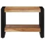 Mesa de centro de madera maciza de acacia 60x60x40 cm de vidaXL, Mesas de centro - Ref: Foro24-247586, Precio: 123,49 €, Desc...