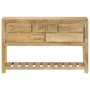 Aparador 120x30x75 cm madera maciza de mango de vidaXL, Aparadores - Ref: Foro24-247479, Precio: 290,35 €, Descuento: %