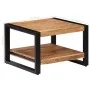 Mesa de centro de madera maciza de acacia 60x60x40 cm de vidaXL, Mesas de centro - Ref: Foro24-247586, Precio: 123,49 €, Desc...