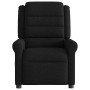 Sillón reclinable de tela negro en Sillones | Comprar online en Foru.es