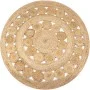 Alfombra redonda con diseño yute trenzado 120 cm de vidaXL, Alfombras - Ref: Foro24-245343, Precio: 43,64 €, Descuento: %