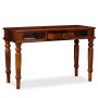 Escritorio de madera maciza de sheesham 120x50x76 cm de vidaXL, Escritorios - Ref: Foro24-245156, Precio: 394,76 €, Descuento: %