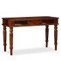 Escritorio de madera maciza de sheesham 120x50x76 cm de vidaXL, Escritorios - Ref: Foro24-245156, Precio: 386,81 €, Descuento: %