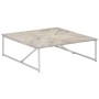 Mesa de centro de madera maciza de mango 110x110x36 cm de vidaXL, Mesas de centro - Ref: Foro24-247698, Precio: 208,24 €, Des...