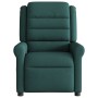 Sillón reclinable de tela verde oscuro en Sillones | Comprar online en Foru.es