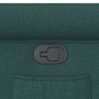 Sillón reclinable de tela verde oscuro en Sillones | Comprar online en Foru.es