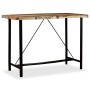 Mesa de bar de madera maciza reciclada 150x70x107 cm de vidaXL, Mesas de cocina y de comedor - Ref: Foro24-245441, Precio: 38...