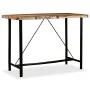 Mesa de bar de madera maciza reciclada 150x70x107 cm de vidaXL, Mesas de cocina y de comedor - Ref: Foro24-245441, Precio: 38...