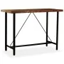 Mesa de bar de madera maciza reciclada 150x70x107 cm de vidaXL, Mesas de cocina y de comedor - Ref: Foro24-245441, Precio: 38...