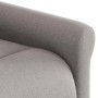Sillón reclinable de tela gris taupe en Sillones | Comprar online en Foru.es