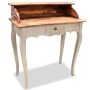 Escritorio de madera maciza reciclada 80x40x92 cm de vidaXL, Escritorios - Ref: Foro24-244503, Precio: 178,95 €, Descuento: %
