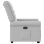 Sillón reclinable de tela gris nube en Sillones | Comprar online en Foru.es
