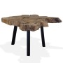 Mesa de centro de teca genuina 80x70x38 cm de vidaXL, Mesas de centro - Ref: Foro24-244550, Precio: 204,04 €, Descuento: %