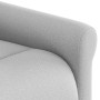 Sillón reclinable de tela gris nube en Sillones | Comprar online en Foru.es