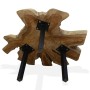 Mesa de centro de teca genuina 80x70x38 cm de vidaXL, Mesas de centro - Ref: Foro24-244550, Precio: 204,04 €, Descuento: %