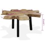 Mesa de centro de teca genuina 80x70x38 cm de vidaXL, Mesas de centro - Ref: Foro24-244550, Precio: 204,04 €, Descuento: %