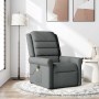 Sillón reclinable de masaje de tela gris oscuro en Sillones | Comprar online en Foru.es