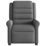 Sillón reclinable de masaje de tela gris oscuro en Sillones | Comprar online en Foru.es