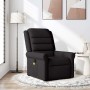 Sillón reclinable de masaje de tela negro en Sillones | Comprar online en Foru.es