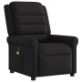Sillón reclinable de masaje de tela negro en Sillones | Comprar online en Foru.es