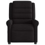 Sillón reclinable de masaje de tela negro en Sillones | Comprar online en Foru.es