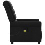 Sillón reclinable de masaje de tela negro en Sillones | Comprar online en Foru.es