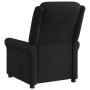 Sillón reclinable de masaje de tela negro en Sillones | Comprar online en Foru.es