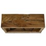Mesa de centro de teca genuina marrón 90x50x30 cm de vidaXL, Mesas de centro - Ref: Foro24-244558, Precio: 242,30 €, Descuent...