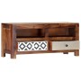 Mueble de TV madera maciza de Sheesham 90x30x40 cm de vidaXL, Muebles TV - Ref: Foro24-247734, Precio: 155,62 €, Descuento: %
