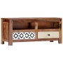 Mueble de TV madera maciza de Sheesham 90x30x40 cm de vidaXL, Muebles TV - Ref: Foro24-247734, Precio: 155,62 €, Descuento: %