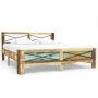 Estructura de cama de madera maciza reciclada 180x200 cm de vidaXL, Camas y somieres - Ref: Foro24-247668, Precio: 390,12 €, ...