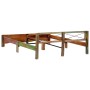 Estructura de cama de madera maciza reciclada 180x200 cm de vidaXL, Camas y somieres - Ref: Foro24-247668, Precio: 396,76 €, ...