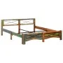 Estructura de cama de madera maciza reciclada 180x200 cm de vidaXL, Camas y somieres - Ref: Foro24-247668, Precio: 390,12 €, ...