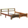 Estructura de cama de madera maciza reciclada 180x200 cm de vidaXL, Camas y somieres - Ref: Foro24-247668, Precio: 396,76 €, ...