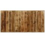 Mesa de comedor madera maciza de mango y cruz de acero 180 cm de vidaXL, Mesas de cocina y de comedor - Ref: Foro24-244805, P...