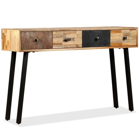 Konsolentisch aus massivem recyceltem Teakholz 120x30x76 cm von vidaXL, Seitentische - Ref: Foro24-245403, Preis: 223,35 €, R...