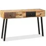 Konsolentisch aus massivem recyceltem Teakholz 120x30x76 cm von vidaXL, Seitentische - Ref: Foro24-245403, Preis: 223,35 €, R...