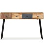 Mesa consola de teca maciza reciclada 120x30x76 cm de vidaXL, Mesas auxiliares - Ref: Foro24-245403, Precio: 227,56 €, Descue...