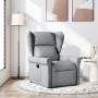 Sillón reclinable de tela gris claro en Sillones | Comprar online en Foru.es